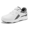 Una generación de nuevos hombres transfronterizos de talla grande con hebilla giratoria, impermeables, antideslizantes, resistentes al desgaste para exteriores, zapatos de golf profesionales