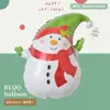 Nueva Serie de Decoración para Fiesta Navideña Mini Muñeco de Nieve, Anciano, Reno, Árbol de Navidad Globos de Papel de Aluminio Serie Navideña