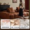 Sofá de sala de estar retro francés Maillard estilo mid-century apartamento pequeño asiento grande profundo módulo de sofá esquinero perezoso fila recta