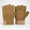Guantes de ciclismo para exteriores, soft shell, estilo militar, entrenamiento de combate de las fuerzas especiales SEAL, anticorte, pantalla táctil de dedo completo