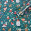 Fabricantes en stock al por mayor papel de regalo navideño nuevo caja de regalo navideña papel de regalo impresión a color a una cara papel de regalo para ramos