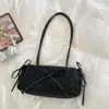 Elegante Bolso de Axila para Mujer 2026 Primavera Nuevo Simple para el Trabajo Bolso de Hombro de Moda Diseño de Nicho Bolso de Lazo