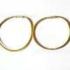 Producción y venta de alambre elástico dorado para atar regalos, cuerda elástica dorada de 2 mm, cuerda de goma para embalaje industrial