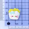 Pegamento de Crema Brillante de Dibujos Animados Gato Bola de Arroz Papas Fritas Accesorios de Resina DIY Pasador Tocado Accesorios para el Cabello Venta al por Mayor