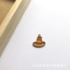 Accesorios de Halloween Sombrero mágico de calabaza Arete Llavero Colgante Joyería Material DIY hecho a mano