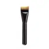 Brocha para Base de Maquillaje con Forma de Media Luna, Brocha para Mascarilla, Brocha para Base de Maquillaje con Forma de Lengua Recta, Cabezal Plano Grande, Brocha para Maquillaje de Base Ligera, Forma Curva