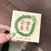 Novo Amuleto da Sorte Nó de Bambu Estilo Chinês Corrente Vintage Sensação de Gelo Série Pulseira Fresca Acessórios para Pulseira Design Artesanal DIY