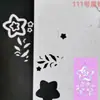 Chan Hua Dibujo de Patrón de Modelo de Papel Tarjeta de Corte Papel Pieza de Papel Plantilla de Modelo de Papel Paquete de Materiales para Pasador de Cabello DIY Accesorios para el Cabello 1