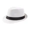 Chapéu Respirável de Sol Chapéu de Palha de Verão Mesmo Estilo Chapéu Jazz Masculino e Feminino Pequeno Chapéu Britânico de Praia Cânhamo Vintage