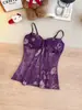 2026 Novo Estilo Cool Retro Cadarço Estampado Sexy Gola Halter Franzido Decote V Elegante Slim-Fit Top para Mulheres