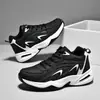 Zapatos de Baloncesto Nuevos de Otoño, Zapatos de Papá de Cuero a la Moda, Zapatos Deportivos Prácticos para Estudiantes, Zapatillas para Correr de Suela Gruesa