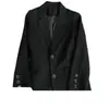 Blazer Verde Aguacate para Mujer Primavera y Otoño 2026 Nuevo Casual Elegante Estilo Callejero Versión Coreana Chaqueta de Traje