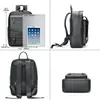 Mochila de Cuero de Vaca de Capa Superior Lujo Ligero para Hombre de Cuero Genuino Juventud Ocio Viaje Negocios Gran Capacidad Mochila para Computadora Bolsa de Estudiante