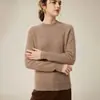 Suéter de cachemira de montaña 100 % puro y grueso para mujer, suéter holgado de talla grande, camisa de punto, otoño e invierno, nuevo