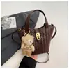 Nova Bolsa com Padrão Trançado 2026 para Mulheres, Bolsa de Ombro Fashion e Versátil, Bolsa Transversal Retro para o Dia a Dia, Bolsa de Mão de Luxo