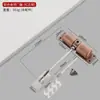 Cerrador de Puerta de Aleación de Aluminio Invisible para el Hogar Ligero Puerta de Madera Resorte Cierre Silencioso Polea Cerrador de Puerta Automático Artefacto