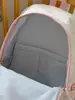 Mochila fresca de verano rosa melocotón con lunares, estilo ins coreano, estilo chica suave, mochila pequeña para estudiantes y salidas
