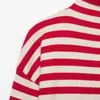 Amazon Prendas de Punto para Viajeros Europeos y Americanos Cárdigan Suave de Rayas de un Solo Botón Nuevo Suéter Casual Otoño/Invierno para Mujer