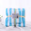 Toalha de coral fleece ampla toalha de banho conjunto de presente absorvente sem fiapos toalha de rosto toalha de banho toalha de banho conjunto mãe e filho