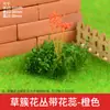 Materiais para Modelo Arquitetônico de Mesa de Areia, Paisagem em Miniatura DIY Aglomerados de Flores Feitos à Mão