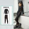 Mallas de entrenamiento para niños, ropa de estudiante de manga larga, traje de otoño e invierno, ropa de baloncesto y fútbol, ropa deportiva de secado rápido, ropa de fitness básica