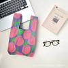 Ins Internet celebridade bolsa feminina malha lã balde saco japonês e coreano estilo all-match bolsa casual bolsa tote lancheira saco