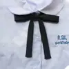 Traje de Marinero con Pajarita para Chica Tabú, Mismo Estilo Accesorios de Uniforme JK, Uniforme Escolar Japonés Tailandés, Corbata Azul Marino con Mango Largo
