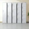 Archivadores Metálicos Desmontables Personalizados, Taquillas Metálicas, Archivadores de Almacenamiento de Archivos, Taquillas de Almacenamiento para Empleados, Combinaciones de Taquillas de Una y Múltiples Puertas, Transfronterizo