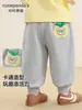 Pantalones de Felpa Kaka Panda para Niños Pantalones Largos Cálidos de Otoño e Invierno para Niños Ropa de Invierno para Niñas Pantalones de Invierno para Bebé
