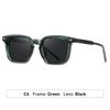 Comercio Exterior Europeo y Americano Ácido Propiónico Gafas de Sol Polarizadas para Hombre Nueva Moda Femenina Cuadradas Retro Anti-UV 2026