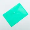 Bolsa de Archivo Transparente A4 de Gran Capacidad Personalizada PP Engrosado A5 Plástico con Broche A3 Almacenamiento Bolsa para Archivos de Contrato