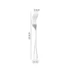 Cross-border Amazon 1010 Aço Inoxidável Talheres Série Completa Faca de Bife Ocidental, Garfo e Colher Conjunto de Colher de Sobremesa Doméstica
