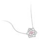 Celebridade da Internet da Moda GAONAS Mesmo Estilo Flor Completa em Diamante Colar Versátil Feminino Alto Padrão Sensação Temperamento Agitar Voz Mesmo Estilo Colar Feminino