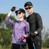 Venta al por mayor de ropa de otoño para exteriores, ropa de secado rápido con cuello alto, camiseta elástica de manga larga estilo pareja, ropa de fitness para hombre, ropa deportiva para mujer