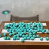 Contas de Abóbora Turquesa de Magnesita Superfície Fosca Contas Espaçadoras com Contas Acessórios Culturais com Contas Joias DIY