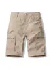 Venta Caliente Transfronterizos Hombres Ropa de Trabajo Casual para Exteriores Shorts Sueltos Multibolsillos Secado Rápido Moda Masculina Shorts de Playa Hombres
