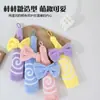 Toalla pequeña para colgar para limpiar las manos, toalla linda de dibujos animados para la cocina, pañuelo absorbente engrosado de vellón coral, toalla tipo paleta para limpiar