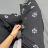 Calça de Pijama de Seda de Algodão para Mulheres, Estilo Fino para Primavera e Verão, Tamanho Grande, Caimento Solto, Calça de Perna Larga de Algodão Artificial, Pode Ser Usada Fora de Casa, Versátil, Cintura Alta, Leve