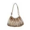 Bolso de Hombro Vintage de Gran Capacidad para Mujer, Bolso de Mano y Hombro de Felpa de Moda, Novedad Otoño 2026 Transfronterizo
