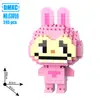 Superventas Transfronterizos Celebridad de Internet Caja Sorpresa Partículas Micro Dragón Bola Dibujo Animado Bloques de Construcción Juguetes para Niños Ensamblaje en Caja Pequeña Venta al por Mayor