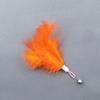 Campana de Pluma de Hada Gato Palo Divertido Cabeza Reemplazable Juguete de Peluche Interactivo Alivio Aburrimiento Gato Divertido Gadget Práctico Juguete para Mascotas