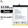 Adequado para Bateria de Celular Youmi Power 5150mAh Grande Capacidade Bateria de Longa Duração Bateria Nova Atacado de Fábrica Comércio Exterior