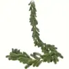Planta Artificial Amazon 1.8m Guirnalda Navideña de Ratán Pe Árbol de Navidad Decoración Colgante de Puerta Ratán Largo