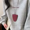 Terciopelo de Piel de Ciervo Estampado de Leopardo Multifuncional Magnético para Gafas Soporte Collar para Gafas de Sol Portátil para Salir Accesorios de Cadena de Lana