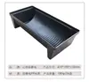 Caja Bandeja de Material Antiestático SMT, Caja Redonda de Plástico con Forma de Arco Parcial para Material en Rollo, Negra, Tamaño Pequeño