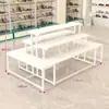 Mesa de exhibición de Nakajima para zapatería, expositor de bolsos para centro comercial, zapatero, mesa de agua corriente, floristería, expositor de cosméticos, estante de almacenamiento