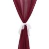 Camino de mesa de gasa en verde salvia perla para decoración de mesa de banquete de bodas, disponible en ocho colores, directo del fabricante, venta al por mayor