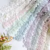4,5cm Fabricante Original Renda de Borda de Orelha de Madeira Código de Barras Tridimensional Roupas Infantis e de Meninas Sapatos e Roupas para Pets Cortinas Renda de Chiffon