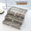 Joyero antioxidante de gran capacidad, de alta gama, exquisito, para pendientes, collares, joyas, caja de almacenamiento, nuevo