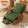 Silla Mecedora Reclinable para Descanso de Almuerzo Silla Puff Silla Mecedora Balcón Individual Adulto Hogar Ocio Silla Perezosa Puede Dormir